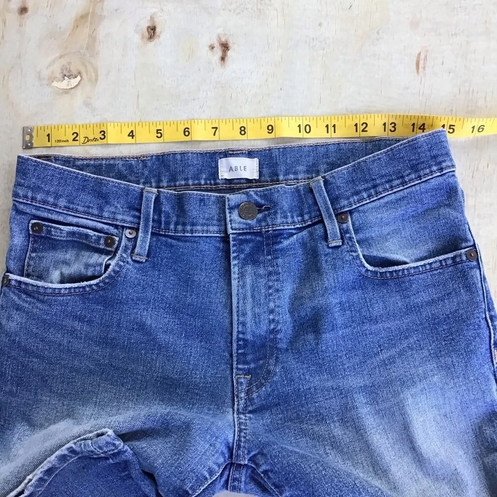 Able Women's Light Blue Ankle Jeans - Picture 11 of 14